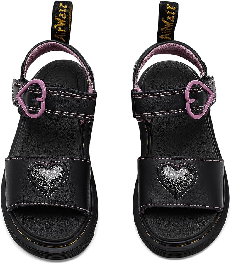 Amazon.com | Dr. Martens, Girls, Marlowe Hearts II J (Little Kid